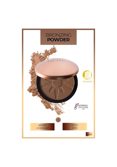 Note Cosmetique Bronzing Powder Bronzlaştırıcı Toz Pudra - 10 Bej