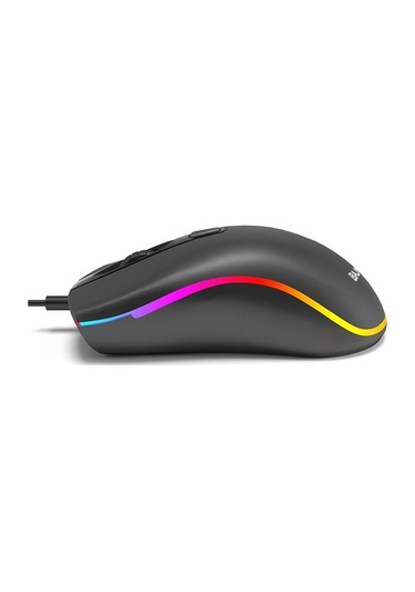 Prestigegoods Bajeal D1 Rgb Usb Kablo Fare - Ergonomik Oyun Fare D1