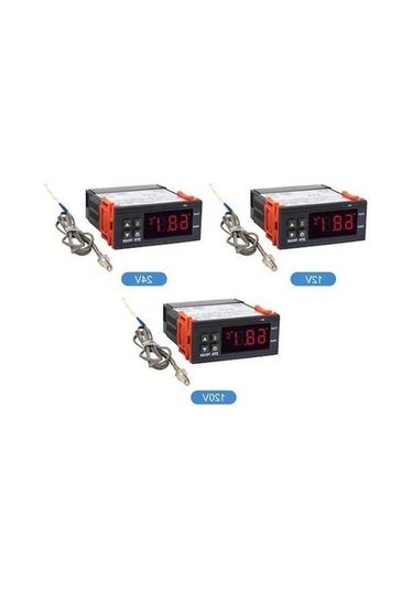 Flybuy Zfx-7016k 30a Dijital Sıcaklık Termostatı, Kuluçka & Dondurucu İçin, Yüksek Doğruluklu, 12v-220v, Abs Malzeme