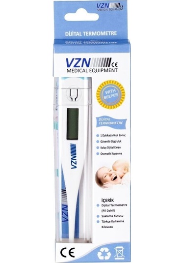 Medikaltec Vzn Yb009 Beden Derecesi/kalem Tipi Termometre/dijital Ateş Ölçer