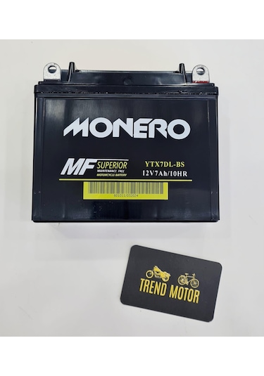 12v 7ah Motosiklet Akü - Kuba Tk03