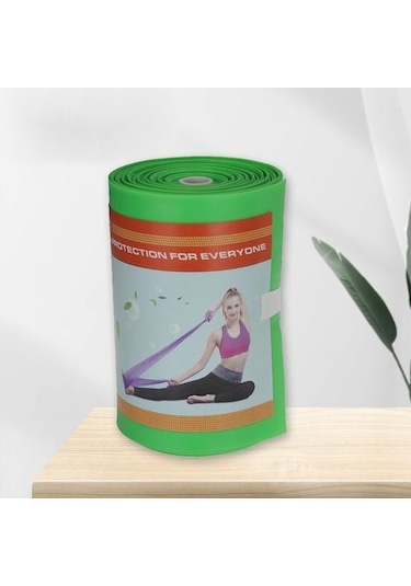 Mor 1 Rulo 1.8 M Yoga Gerginlik Kemer Esnek Yüksek Elastikiyet Kesilebilir Vücut Şekillendirici Kadın Yoga Egzersiz Egzersiz Askıları Spor Kullanımı Mor