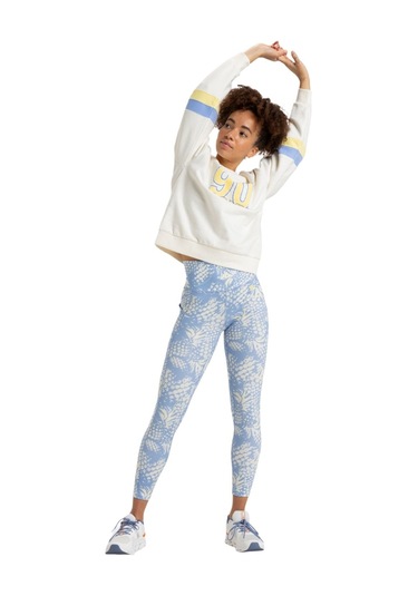 Roxy Roxy Heart Into It Ankle Legging Pt Kadın Mavi Pantolon Pjb7 Mavi