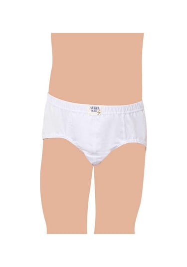 Seher 0037 Erkek Çocuk Slip Külot Pamuklu Don 6'Lı Paket