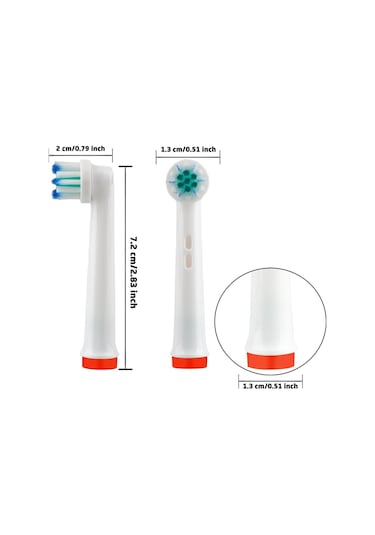 Oral B Uyumlu Yedek Diş Fırçası Eb 62x Tek Ebat