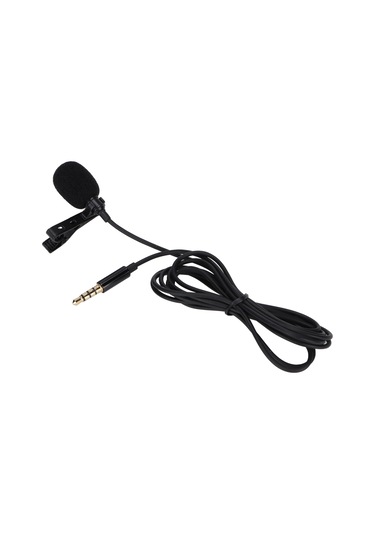 Net Ses, Yüksek Hassasiyet, Düşük Gürültü, Geniş Dinamik Aralık, Evrensel Uyumluluk Ve Sağlam Yapı Kalitesi İçin Profesyonel Lavalier Mikrofon