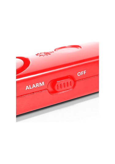 Mufunye Kendini Savunma Alarmı 120db Sos Acil Kişisel Güvenlik Alarmı El Askısı Kız Kadınlar Çocuklar Yaşlılar Kaşifler İçin Led El Feneri İle Yüksek Sesle Çığlık Atma, Kırmızı, 1 Paket