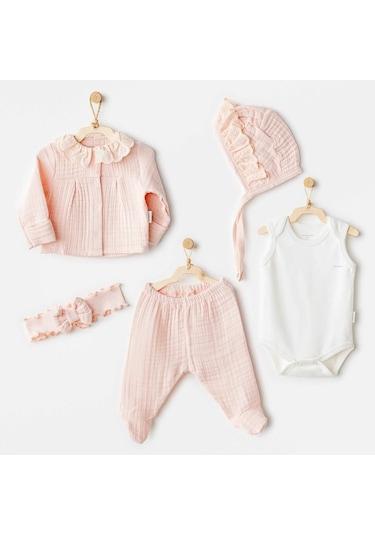 Andywawa Natural Gift 5'li Hastane Çıkış Seti Ac25840 SOMON