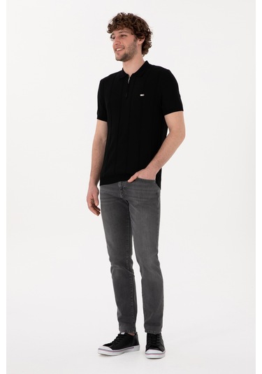 U.s. Polo Assn. Erkek Siyah Kazak /triko 50306457-vr046 Siyah