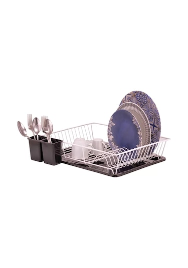 Dik Açılı Tek Katlı Beyaz Tabaklık Royaleks-acero-20333