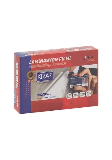 Kraf Lainasyon Filmi 65 x 95 MM 125 Mıc 100'lü 2126