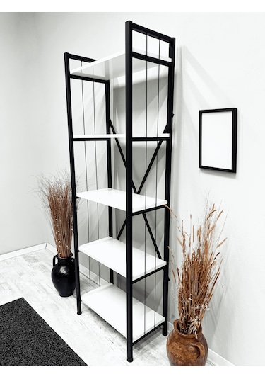 Tanraf Arya Telli White Kitaplık