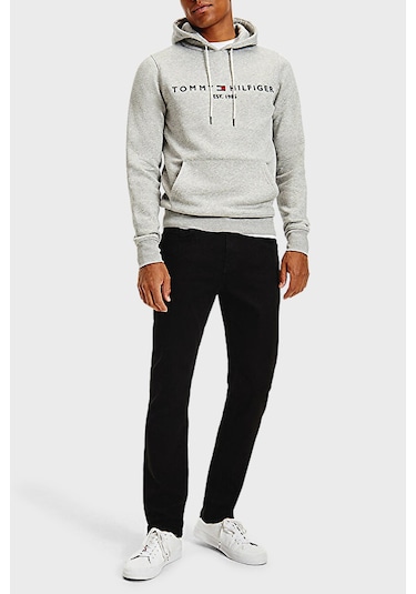 Tommy Hilfiger Erkek Sweat Mw0mw10752 501 Gri Gri Tommy Hilfiger Erkek Sweat Mw0mw10752 501 Gri Gri