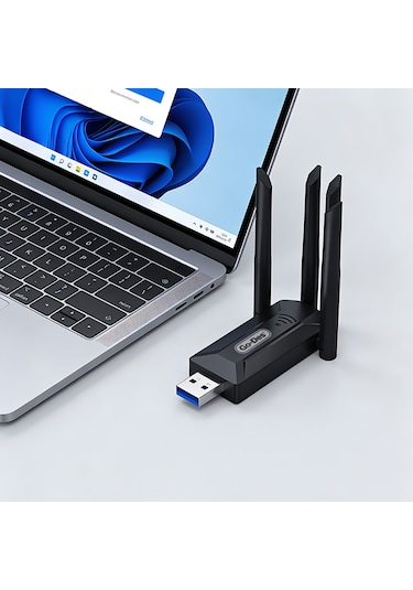 Go-des Gd-wps017 Wi-fi Usb Adaptörü 1200m Siyah