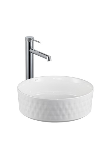 Lena E-W5001 Tezgah Üstü Lavabo Beyaz