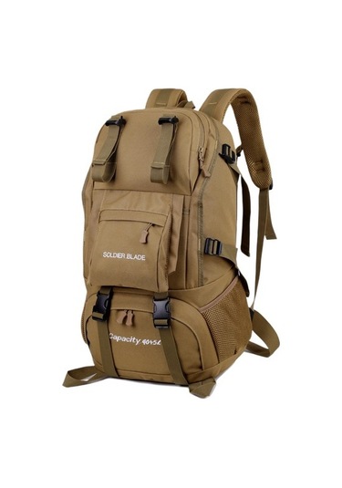 Silkroadselect Erkek Seyahat Dağcılık Gelişmiş Hafif Sırt Çantası I96bıo Kahverengi