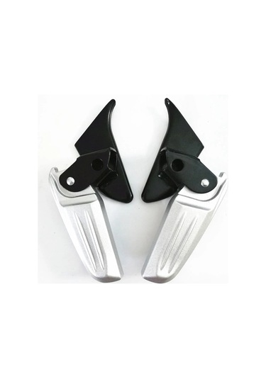 Synodicmonth Piaggio Vespa Spring Primavera Lx Lxv 150 125 A İçin Motosiklet Katlanır Pedallar Motosiklet Modifiye Ayak Pedalları