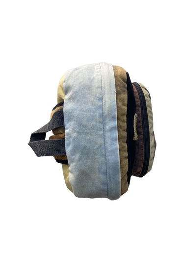 Kaliteli Vintage Salaş Disayn Günlük Gezi Spor Sırt Çantası Matanza Bag 30x42cm Siyah