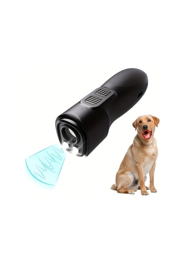 Willowhaven Siyah Mini Ses Dalgası Teknolojili Tek Tuşla Usb Şarjlı Köpek Havlama Kontrol Cihazı