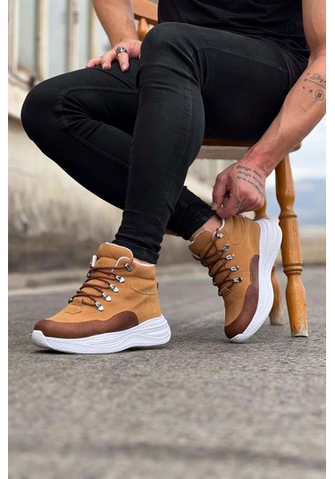 Wg035 Taba Yüksek Taban Yarım Bilek Bot Renklı