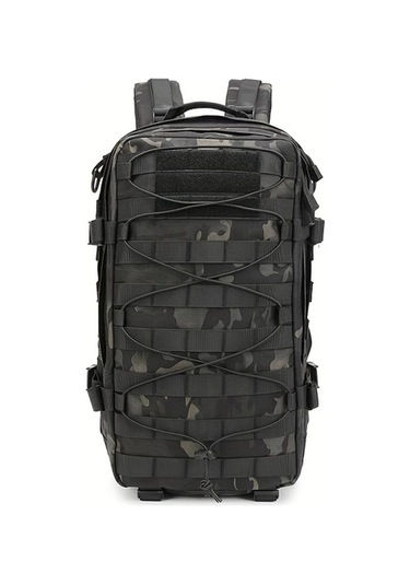 Dashanshop 35l Büyük Kapasiteli Khaki Kamuflaj Sırt Çantası Erkekler İçin Kampçılık Outdoor Altın