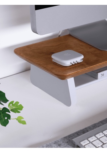 Küçük Monitör Standı Meşe