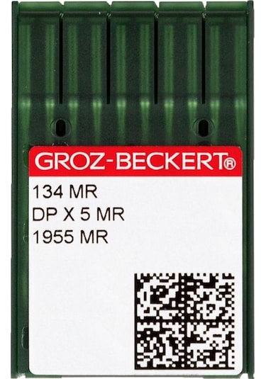 Groz Beckert DPX5 MR 23/160 Makine Kalın Dip Eğri Uç Dikiş İğnesi -100Adet