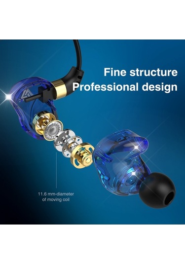 Willowhaven Qkz Sk7 Kulak İçi Kablolu Kulaklık 3.5mm 11.6mm Dinamik Sürücü Mikrofonlu Hat Kontrolü Yeşil Sk7 Sk7