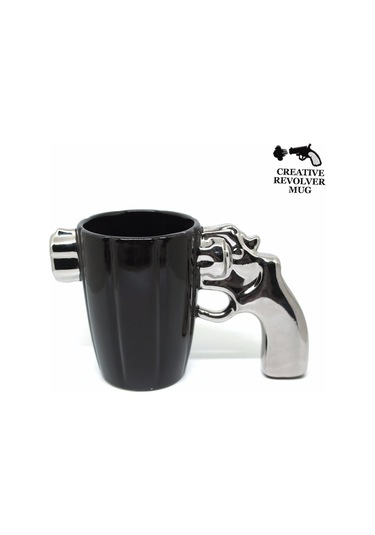 Silah Kupa Bardak Gümüş Renkli