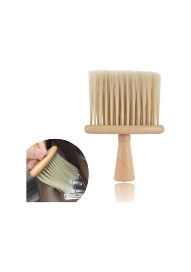 Ollevra Araba İçin Ahşap Saplı Yumuşak Kıl Fırça Detaylı Toz Alma Temizleme Fırçası