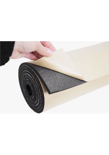 Yapışkanlı Oto Ses Yalıtım Karavan 19 Mm Kalınlık 1m² Kauçuk Tdrtr