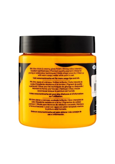 Premium Dimension Akrilik 250ml - Yellow Ochre Çok Renkli