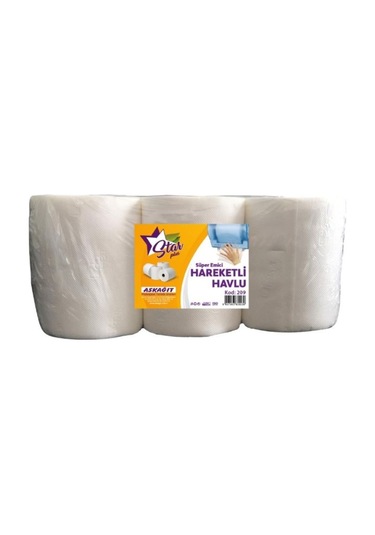 Star Plus Süper Emici Hareketli Havlu 6'lı 21 CM 2.5 KG