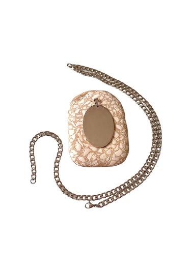 1.sınıf Çelik Oval Büyük Dogtag Asker Künyesi Kolye 60 Cm Çelik