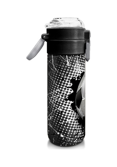 Coral High 500 Ml Pipetli Ve Direkt İçim Çelik Termos/matara - Erkek Çocuk - Futbol Desenli Çok Renkli