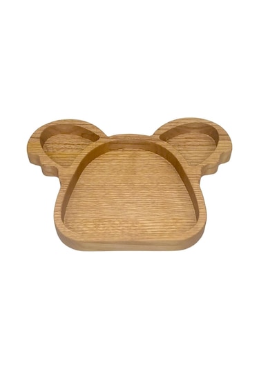 Zethome Ahşap Çocuk Tabak Koala