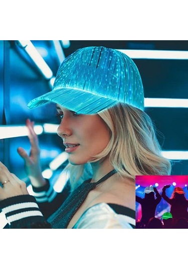 Clothing Finds Led Fiber Optik Aydınlatmalı Kapak V58wc3 Siyah