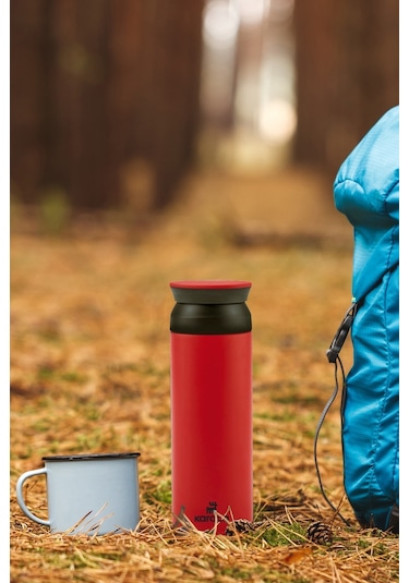 Karaca Rainbow Paslanmaz Çelik Termos 500 ML Kırmızı