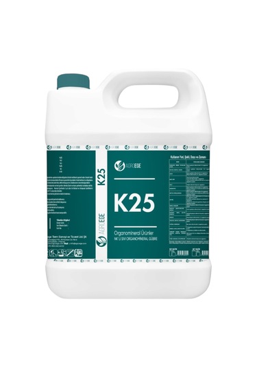 Agroege K -25 Sıvı Potasyum 5 LT