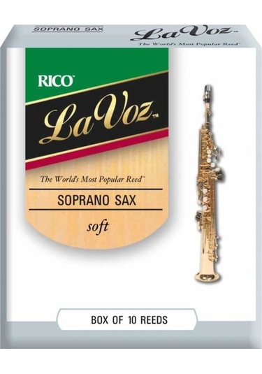 Rico Lavoz Rıc10sf Soprano Saksafon Kamışı Soft