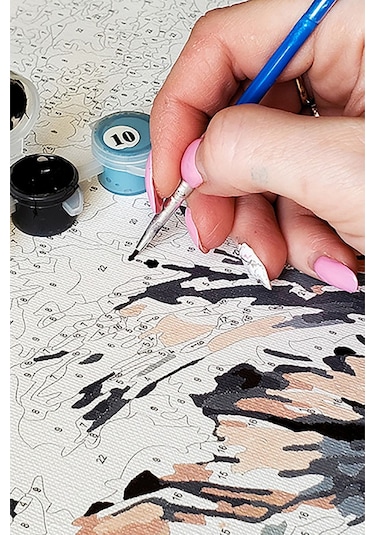 Sayılarla Boyama Seti - İlkbahar