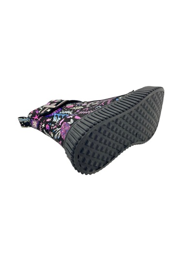 Aquarium Kız Yeni Genç Bot Siyah-fuşya Siyah