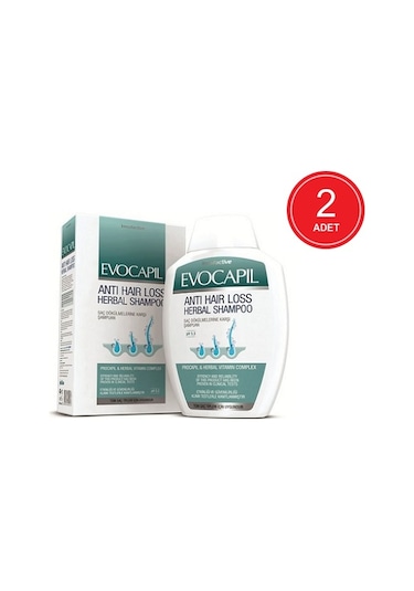 Evocapil Saç Dökülmesine Karşı Şampuan 2 x 300 ML