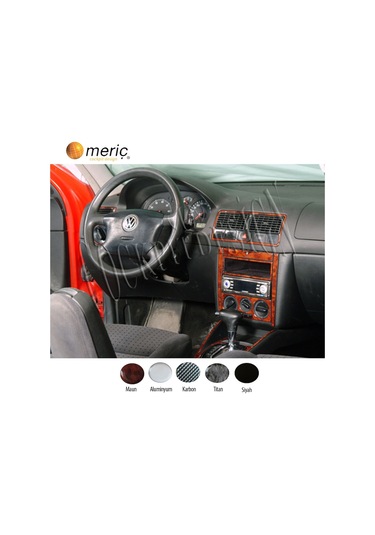 Meriç® Volkswagen Bora Ön Torpido Kaplama 19 Parça 1998-2008 (530157521)