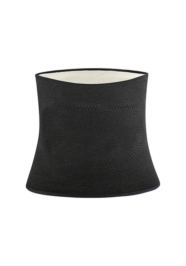 Suntek Bel Isıtıcı Kemer Karın Alt Kış Rahat Koruyucu Sarma Siyah