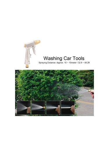 Bahçe Hortumu Püskürtücü, Ağır Hizmet Tipi Metal El Tipi Su 1 Adet