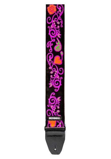 Jim Dunlop Jh22 Jimi Hendrix Blacklight Monterey Pink Gitar Askısı
