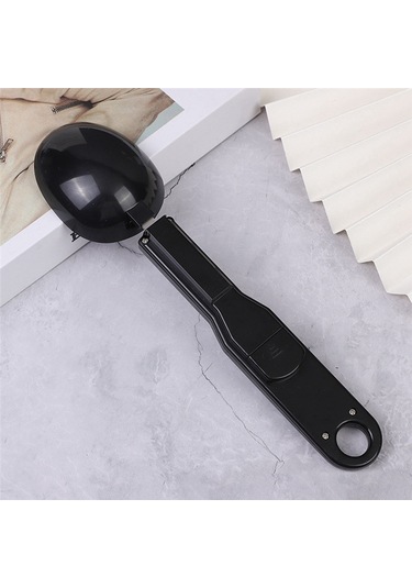 Kahve Ölçeği İçin Elektronik Terazi Lcd Dijital Ölçüm Mutfak Aleti Siyah