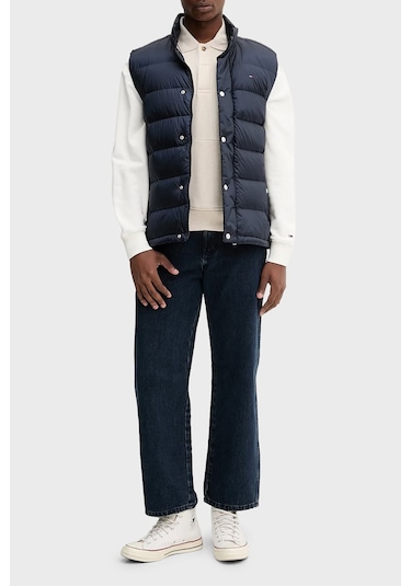 Tommy Jeans Erkek Yelek Dm0dm21777 C1g Lacivert Lacivert