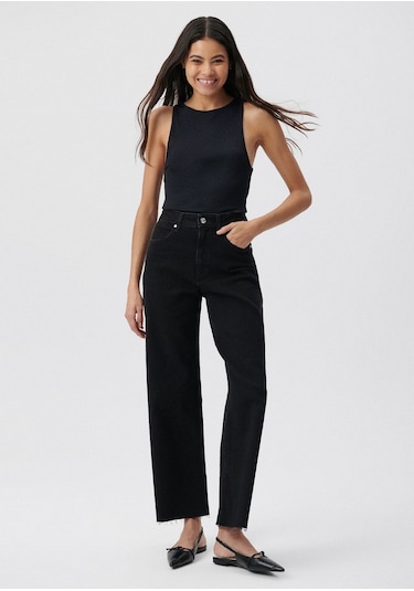 Mavi - Paloma Koyu Gri Jean Pantolon 1010114-85283 Gri